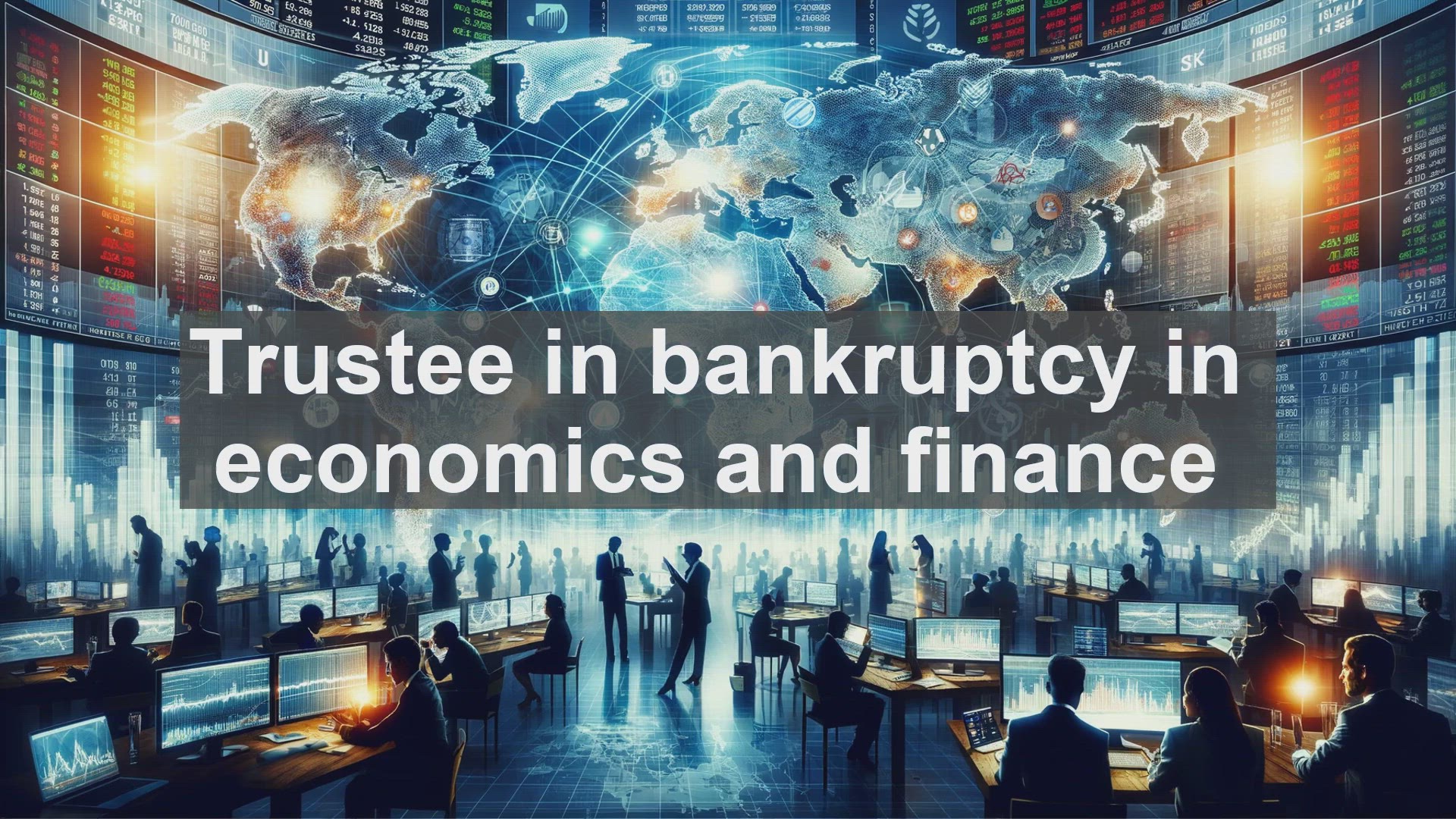 'Video thumbnail for Trustee in bankruptcy in economics and finance'