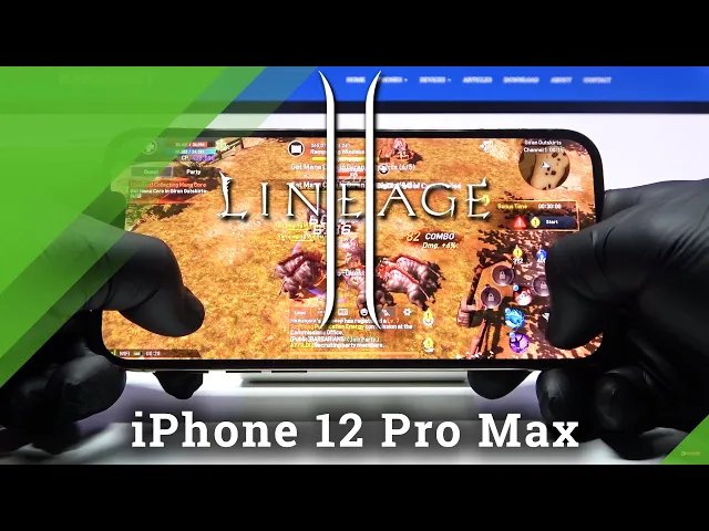 Video thumbnail for Lineage 2 Gameplay on iPhone 12 Pro Max – Game Test / FPS Checkup