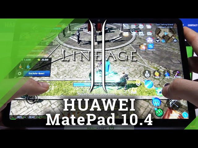 Video thumbnail for Huawei MatePad 10.4 - Lineage 2 Revolution Gameplay & Settings