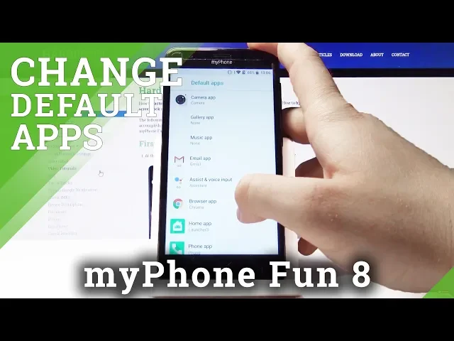 Video thumbnail for How to Change Default App in myPhone Fun 8 – Default Opening
