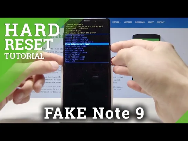 Video thumbnail for HARD RESET Clone of Samsung Note 9 - Bypass Screen Lock Method