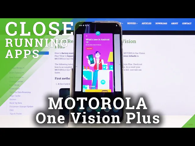 Video thumbnail for How to Close Running Apps in MOTOROLA One Vision Plus – Remove Background Apps