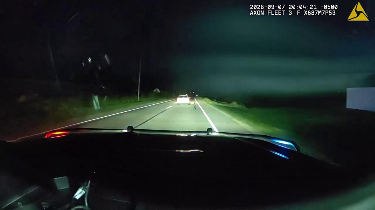 Video thumbnail for US: Driver Tased After Walking Toward Officers With His Hands Up Following 6-Mile Chase.