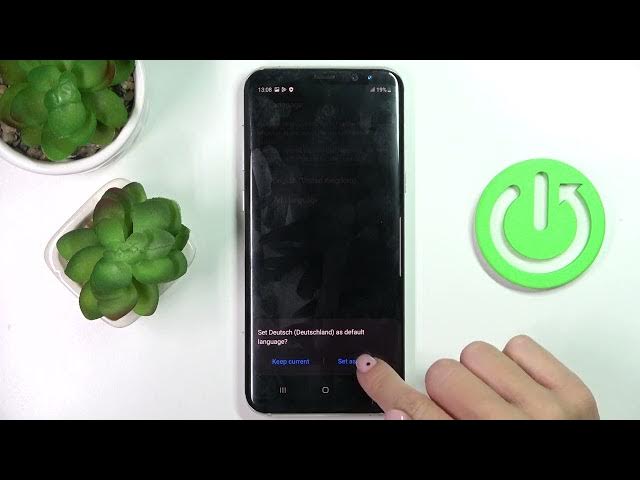 Video thumbnail for How to Change Language in SAMSUNG Galaxy S8+ Language Settings