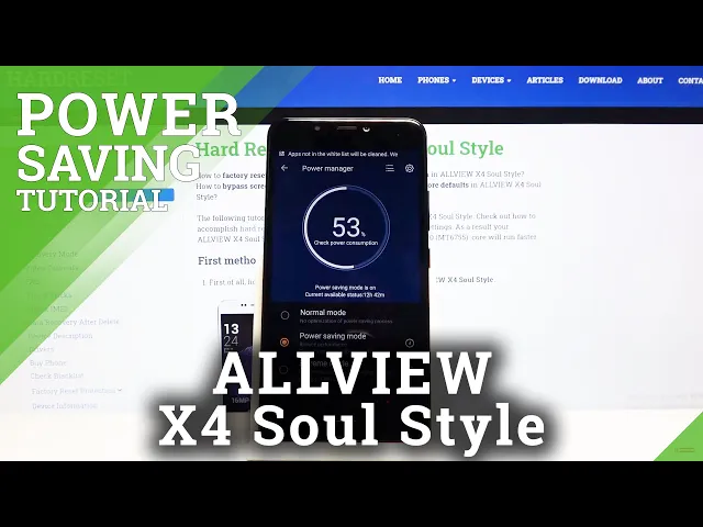 Video thumbnail for How to Enable Power Saving Mode in ALLVIEW X4 Soul Style - Save Battery Charge