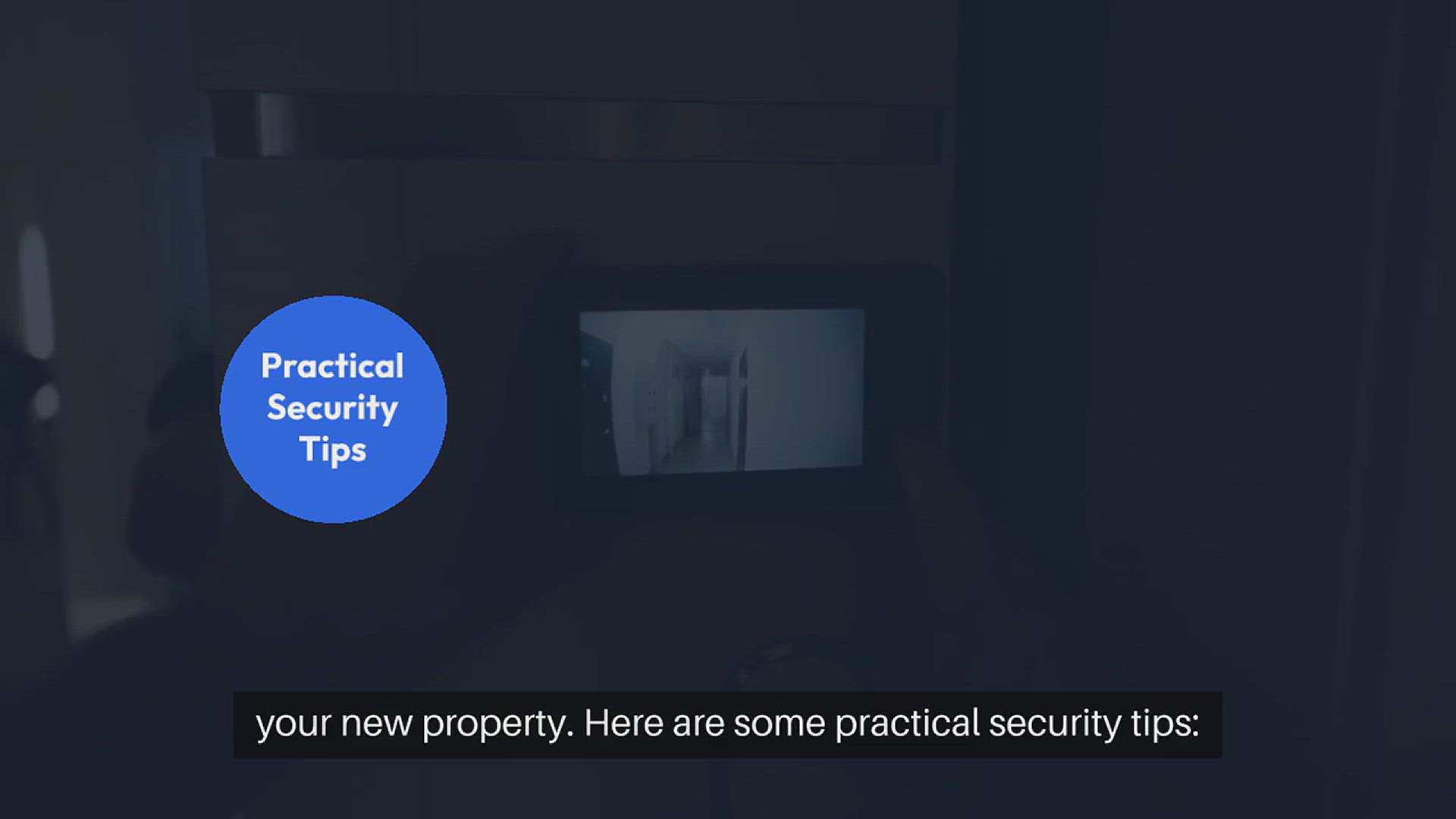 Video thumbnail for Security Tips for New Homeowners