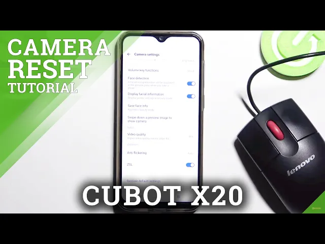Video thumbnail for How to Reset Camera Settings in CUBOT X20 – Restore Camera Settings
