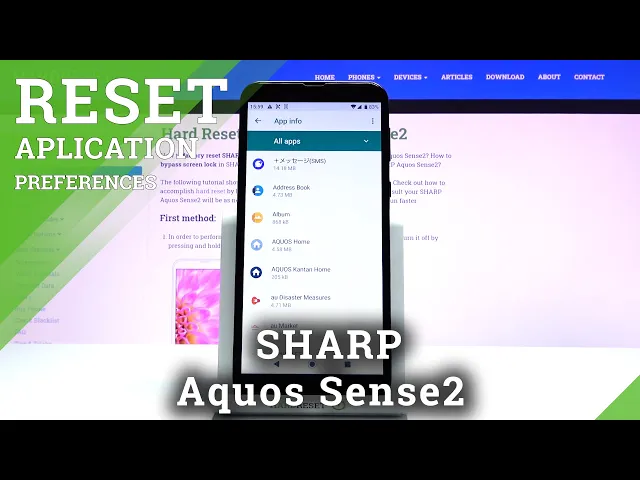 Video thumbnail for How to Reset App Preferences in SHARP Aquos Sense2 – Reset App’s Settings