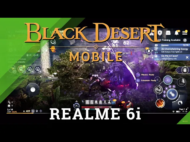 Video thumbnail for Black Desert Mobile on Realme 6i - Check Performance and Graphics | Smartphone Game
