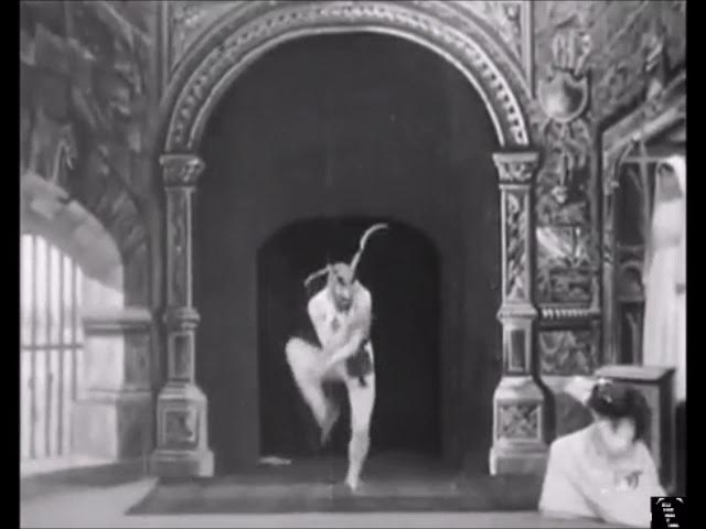 Video thumbnail for THE DEVIL AND THE STATUE 2 minute 11 second SILENT SHORT FILM