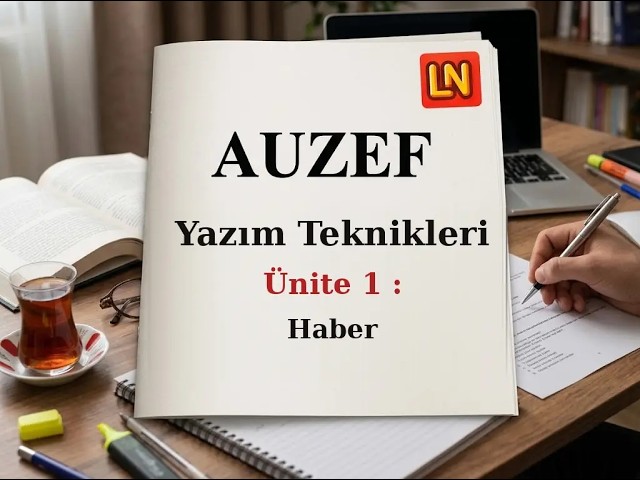 Video thumbnail for Yazım Teknikleri Ünite 1 Deneme Sınavı