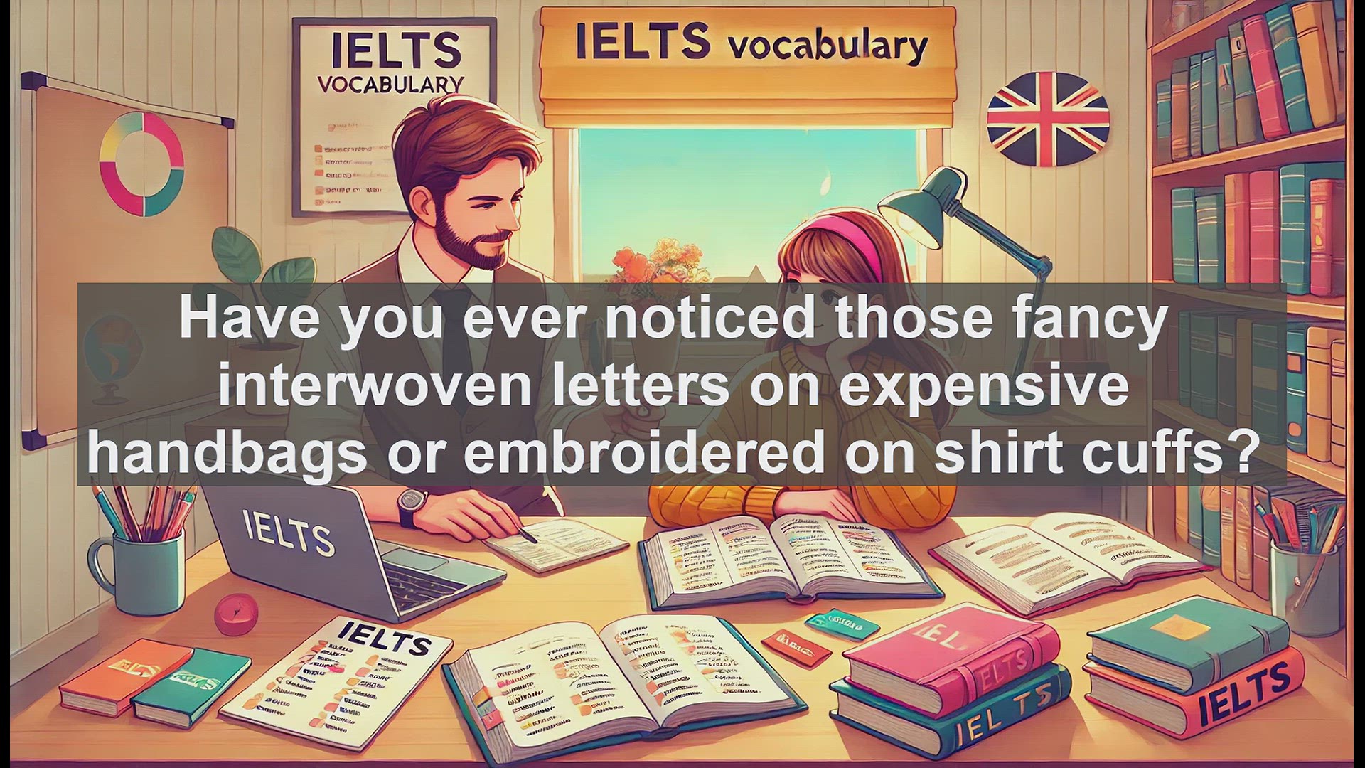 'Video thumbnail for 5000 Must Know IELTS 8.0 Vocabulary - Monogram: Boost Your IELTS Score with This Stylish Word'