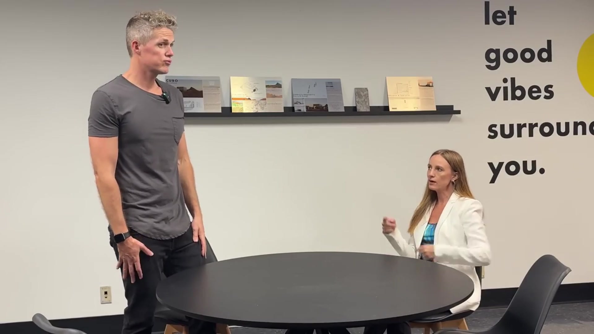 'Video thumbnail for kerry tarnow: inside a texas prefab home factory: touring aura prefab dwellings!'