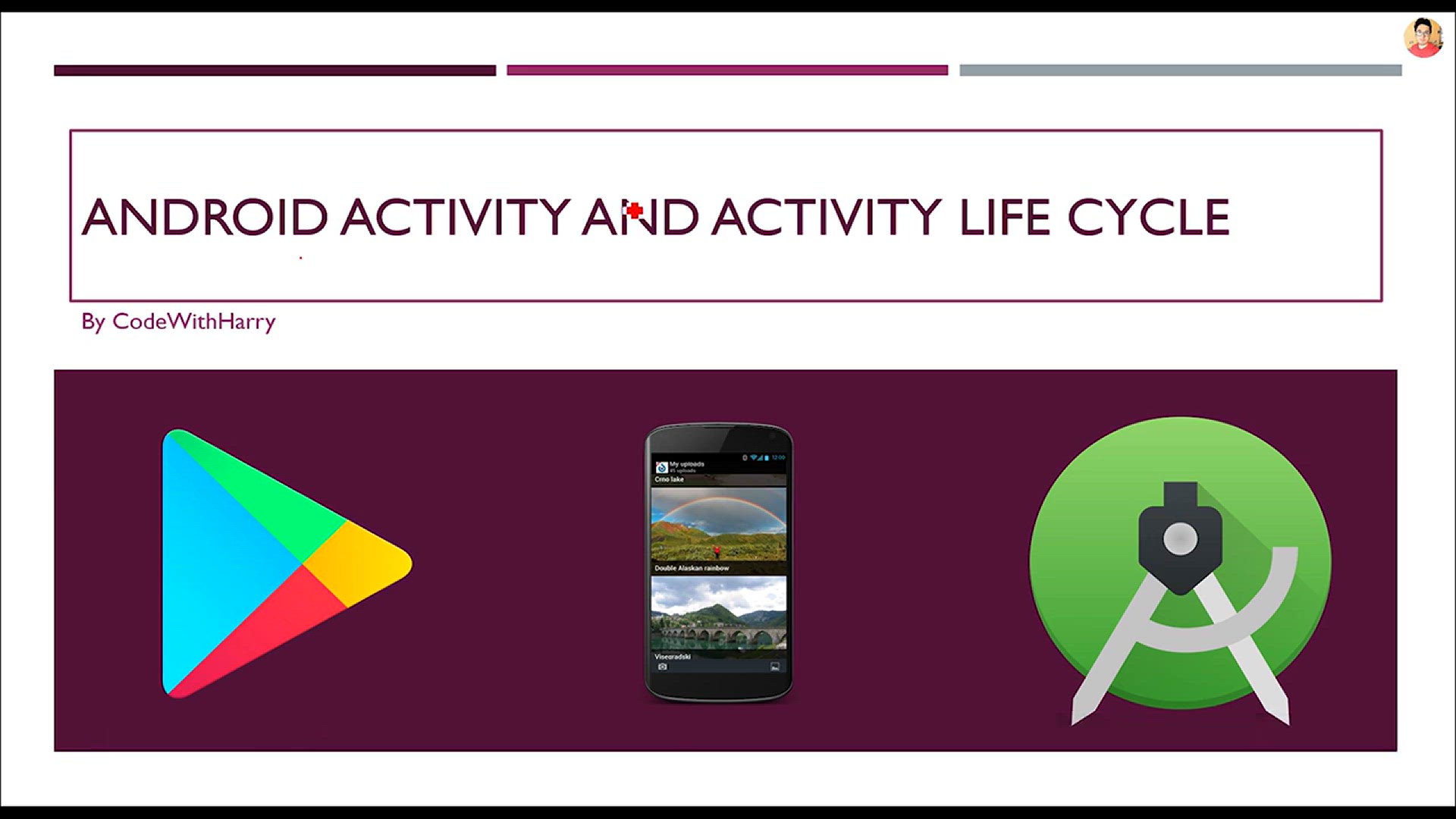 'Video thumbnail for Android activity & Activity Lifecycle _ Android Tutorials in Hindi #4'