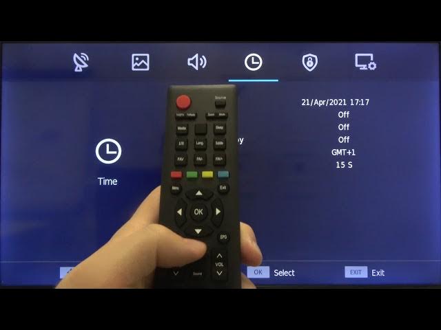 Video thumbnail for HiSense LED TV (H40BE5000) - Change Time Zone