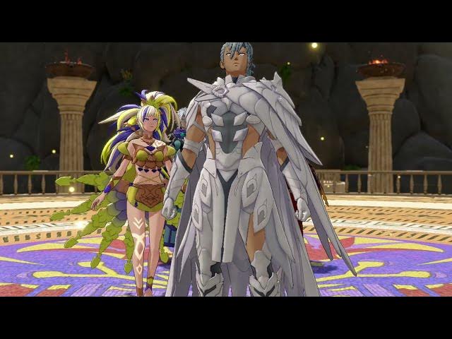 Video thumbnail for Fire Emblem: Fortune's Weave - Prologue Chapter 2: Fortuna Introduces The Obelisk Chamber Cutscene