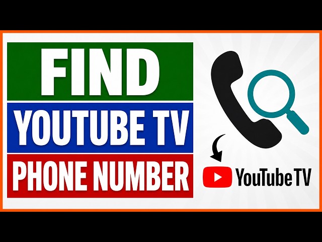 Video thumbnail for How To Find The YouTube TV Customer Service Phone Number? [in 2026]