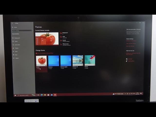 Video thumbnail for How To Save Theme On LENOVO AIO M900Z