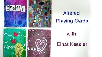 Video thumbnail for Altered Mixed Media Playing Cards