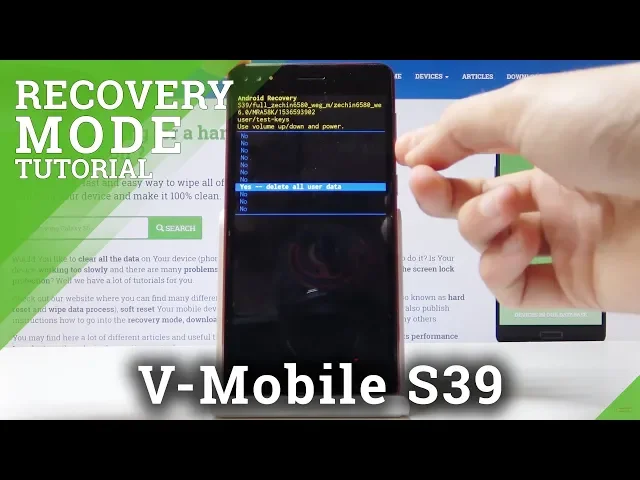 Video thumbnail for How to Restore V-Mobile S39 Defaults - Hard Reset by Recovery Mode / Unlock Pattern