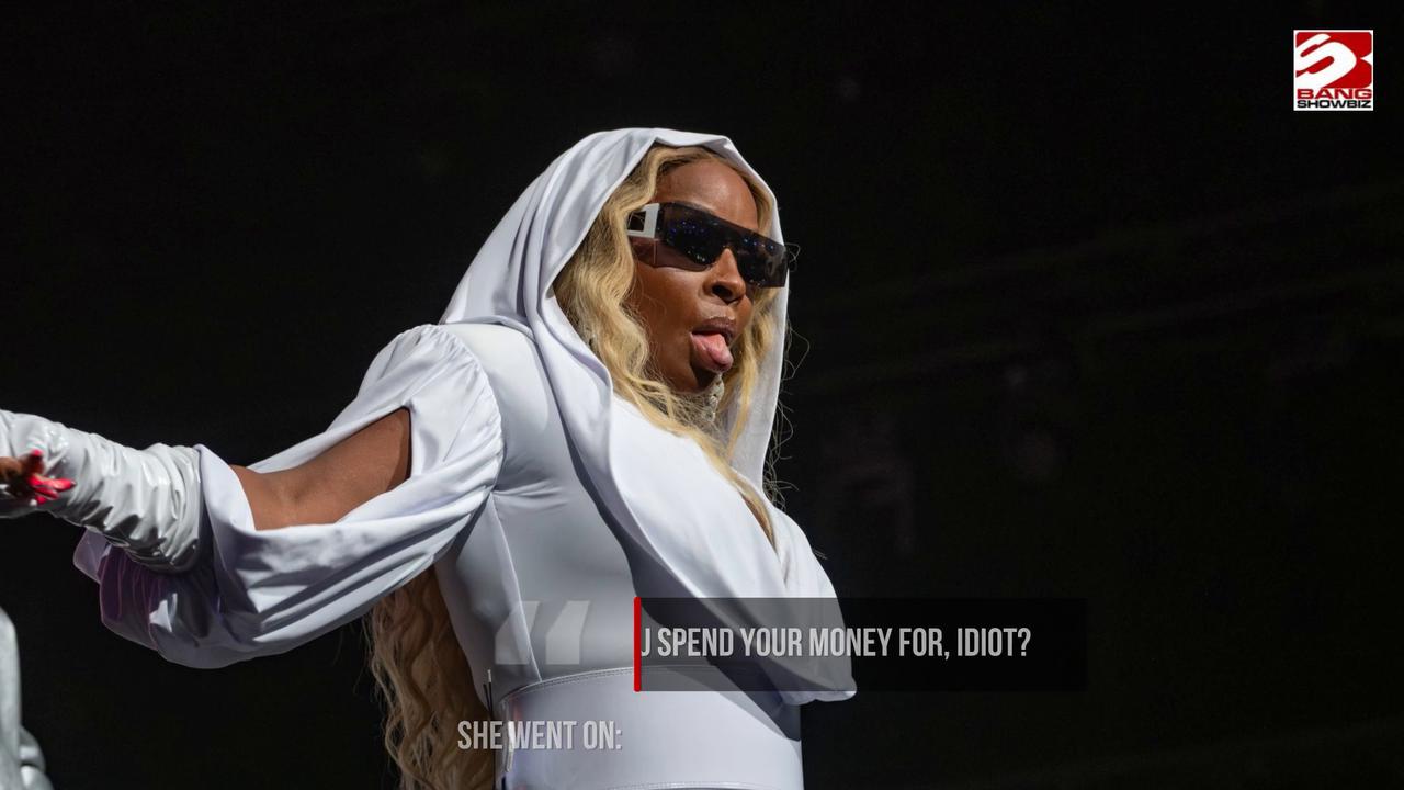 Video thumbnail for Mary J. Blige stopped her Las Vegas residency show to call out a booing fan