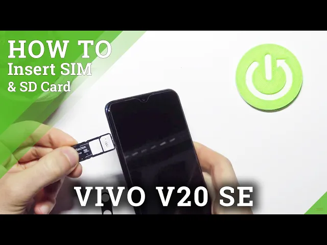 Video thumbnail for How to Insert SIM Card & SD Card to  VIVO V20 SE - Cards Installation