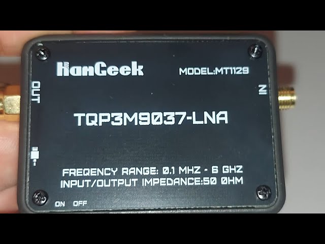 Video thumbnail for Unboxing the Hamgeek MT1129 Low Noise Amplifier for TEF6686 | Si4732 and Malahit Radio