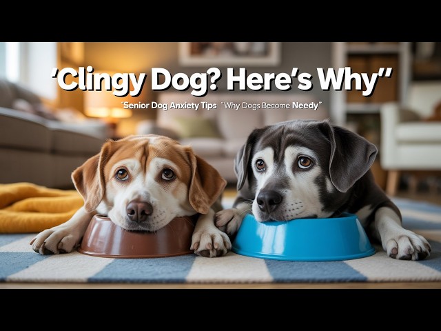 Video thumbnail for Why Older Dogs Suddenly Become Clingy or Anxious