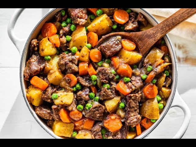 Video thumbnail for Easy Beef Stew Recipe in 3 Minutes | Quick & Comforting Meal