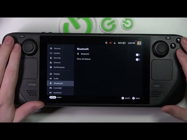 Video thumbnail for Steam Deck - How To Pair Bluetooth Device