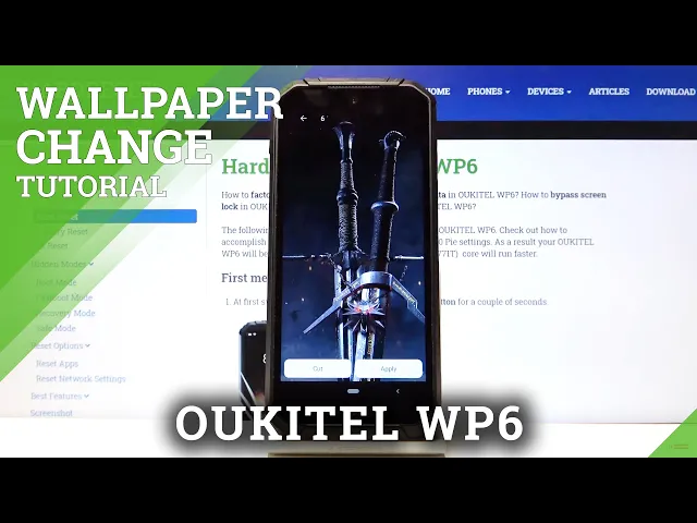 Video thumbnail for How to Change Wallpaper in OUKITEL WP6 – Refresh Display