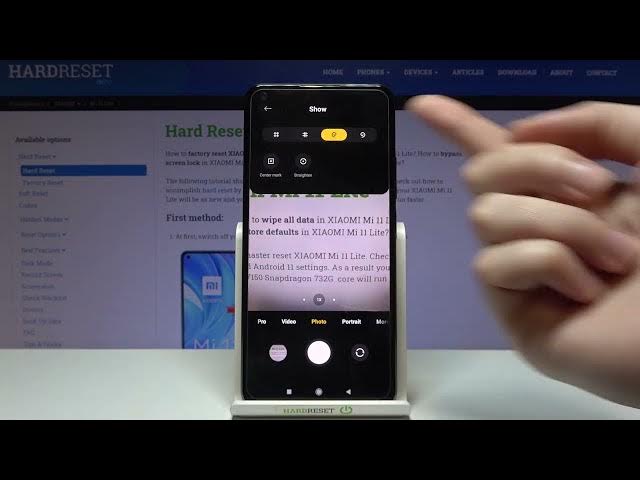 Video thumbnail for How to Turn On / Turn Off the Grid Lines for Camera on the XIAOMI Mi 11 Lite