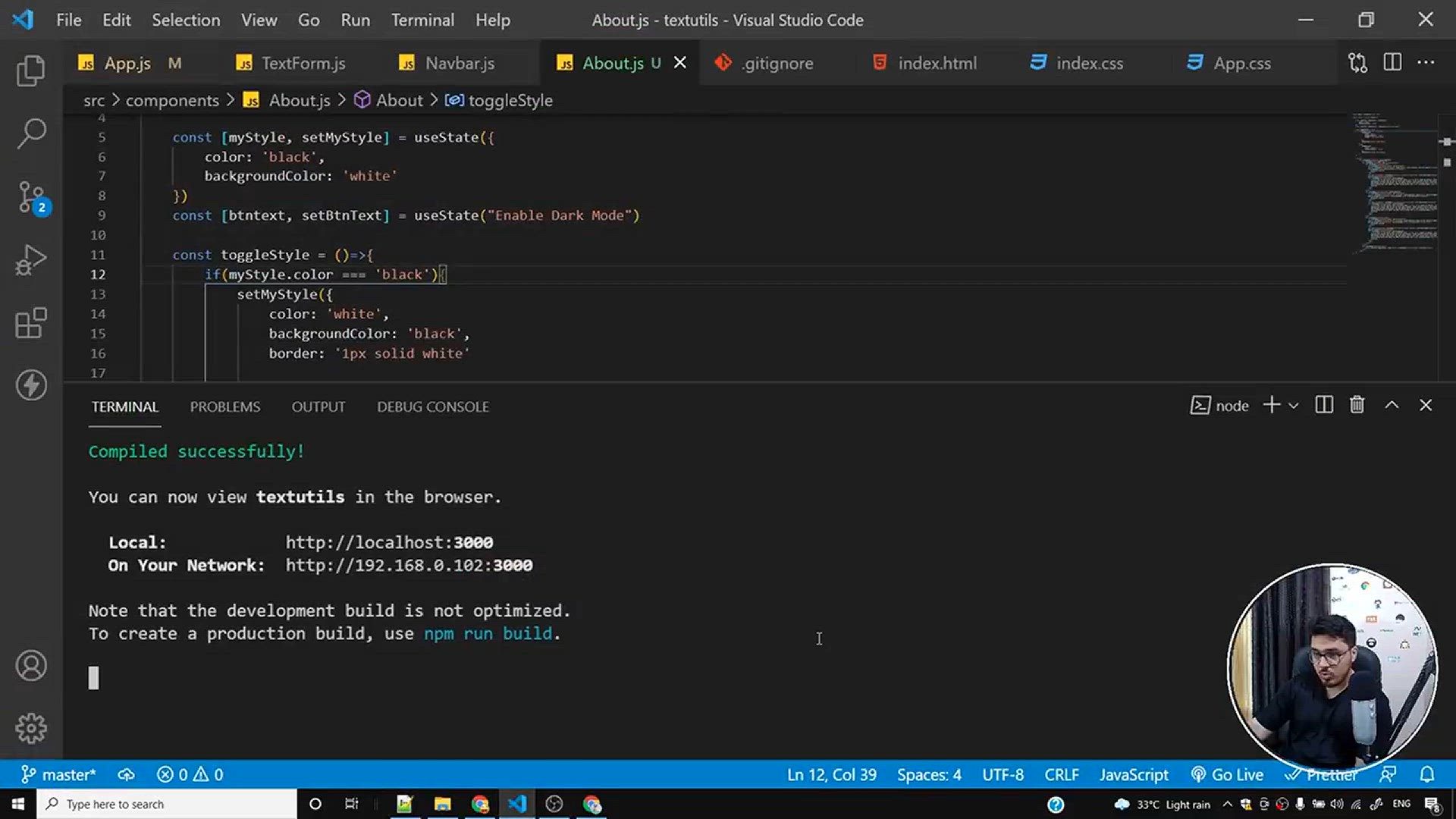 'Video thumbnail for Exercise 1_ Solutions + Shoutouts _ Complete React Course in Hindi #11'