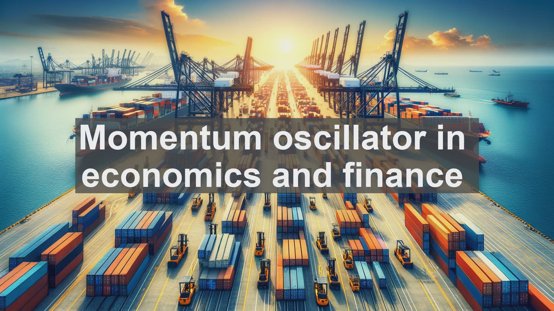 'Video thumbnail for Momentum oscillator in economics and finance'