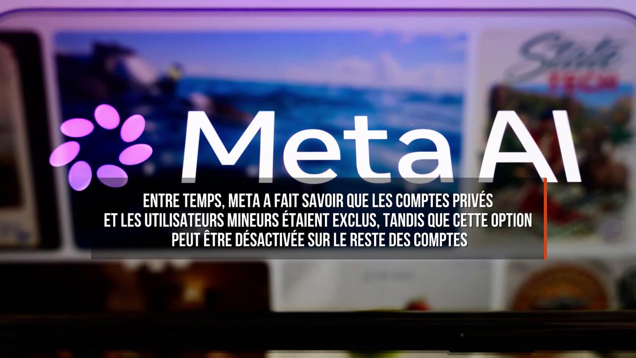 Video thumbnail for L'outil d'IA de Meta dédié aux images suscite des inquiétudes en matière de confidentialité.