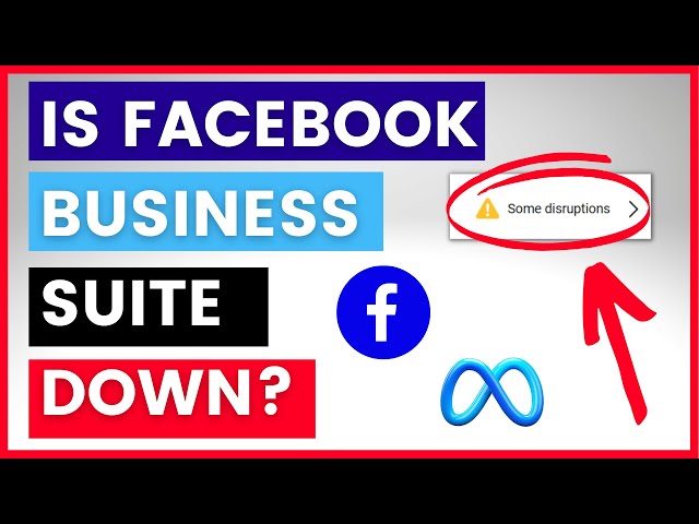 Video thumbnail for How To Check If Facebook Business Suite Is Down? (Is Meta Business Suite Down Right Now?)