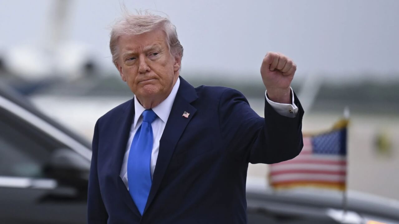 Video thumbnail for Trump says Iran ceasefire is “over” after latest round of strikes