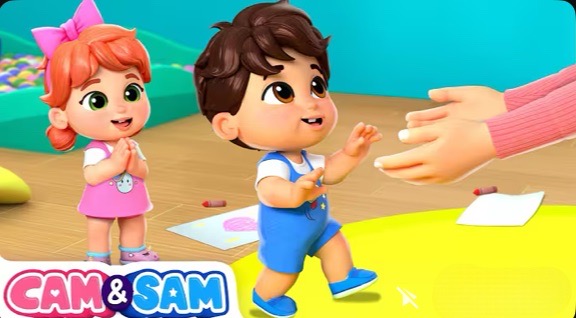 Video thumbnail for Cam And Sam - Cam and Sam Learn To Walk (Episode 38)