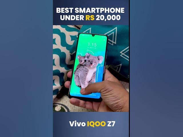 Video thumbnail for vivo IQOO Z7 is best smartphone under Rs 20000 #Shorts