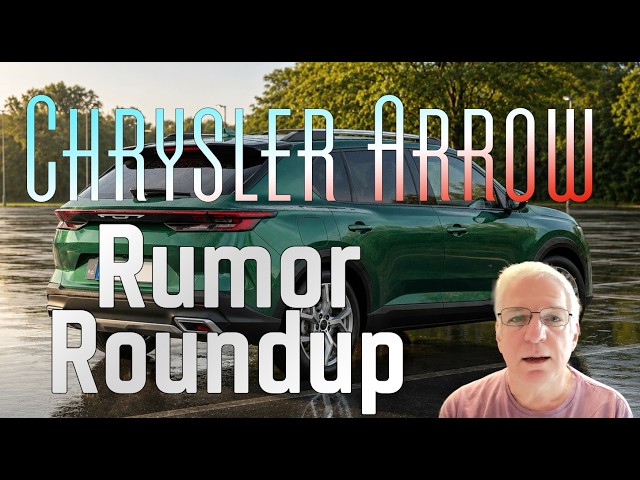 Video thumbnail for Chrysler Arrow Rumor Roundup (Renderings, Reports)