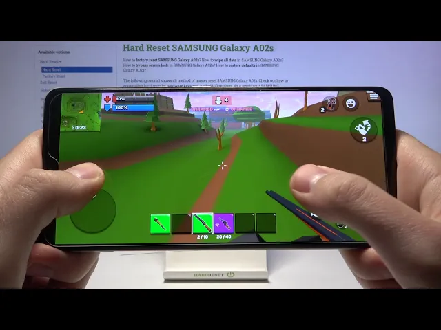 Video thumbnail for Test Pixel’s Unknown Battle Ground on SAMSUNG Galaxy A02s – Performance Checkup