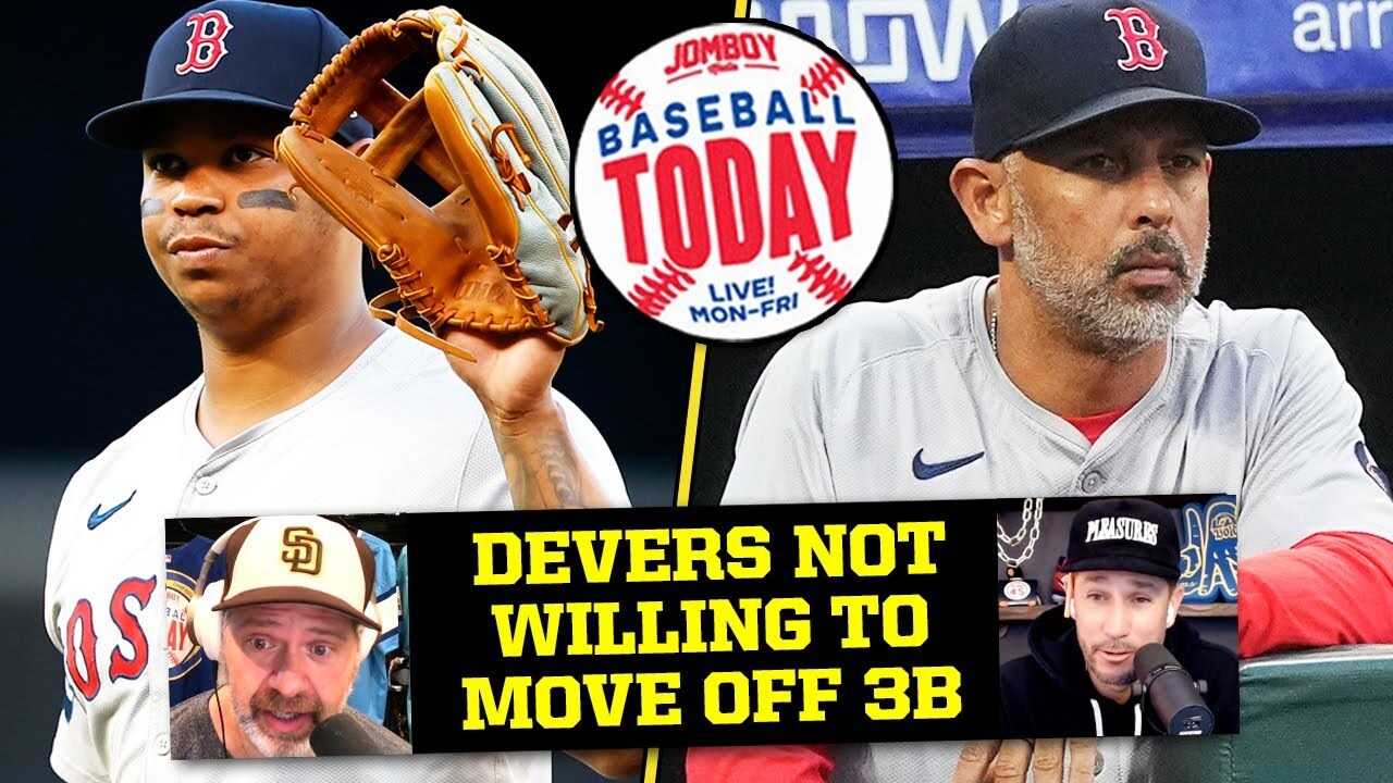 Video thumbnail for Drama in Boston with Rafael Devers not willing to change positions for Alex Bregman | Baseball Today