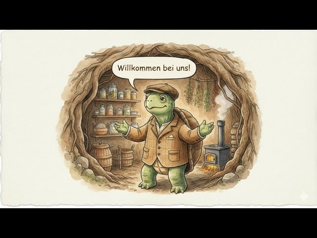 Video thumbnail for Barnaby's Perfect Broth. learn German at a Turtles Pace