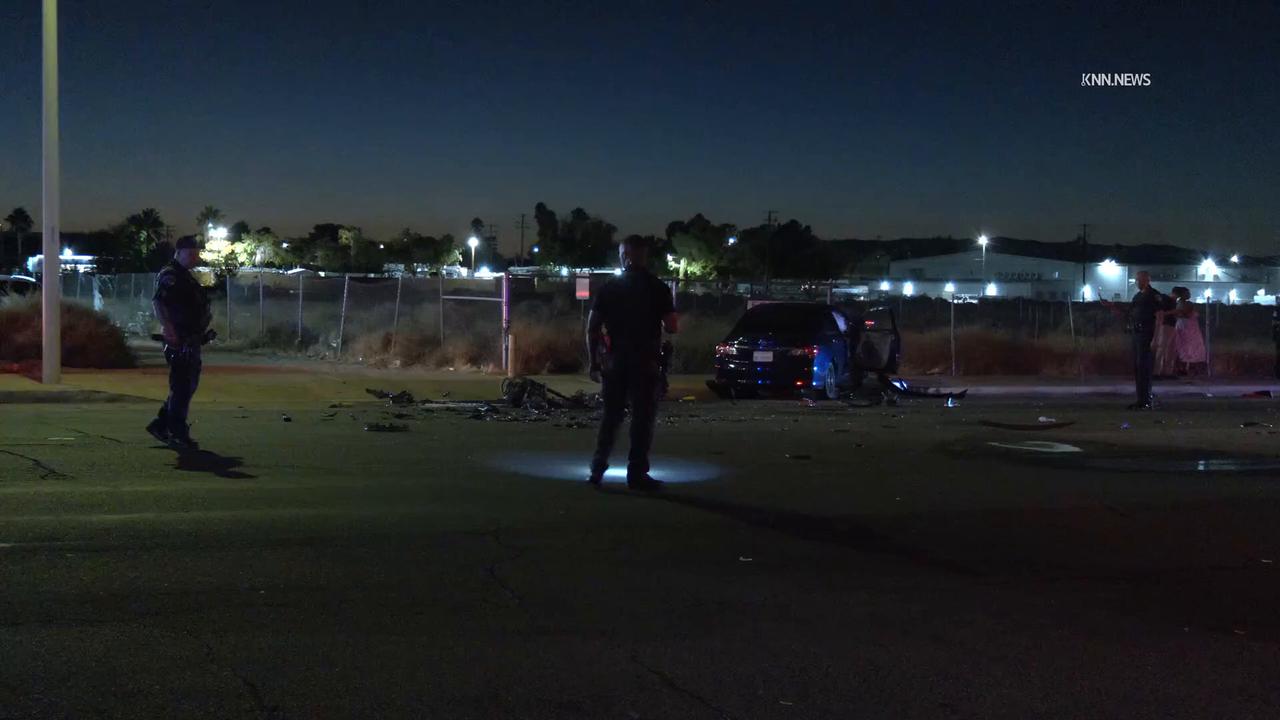 Video thumbnail for US, Los Angeles: Lancaster Multi Motorcycle Vehicle Traffic Collision Possible Fatal.