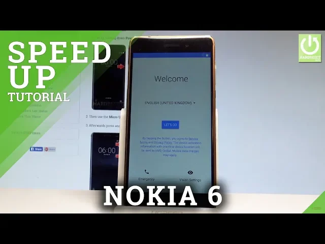 Video thumbnail for How to Set Up in NOKIA 6 - Activation / Configuration Process