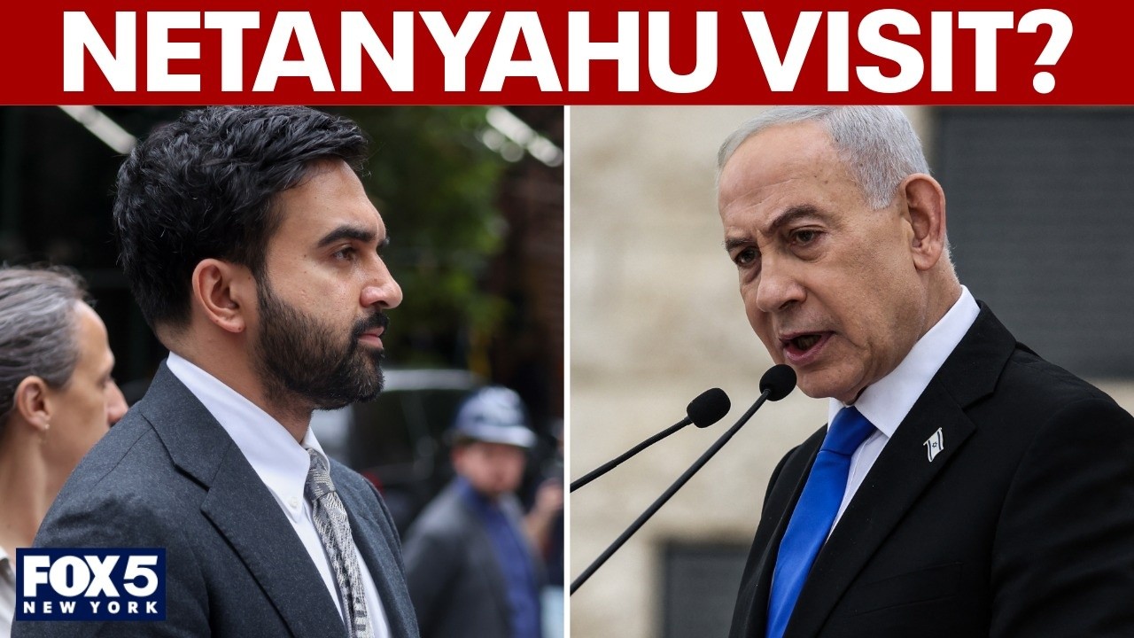 Video thumbnail for Mamdani exploring legal options for Netanyahu visit to NYC