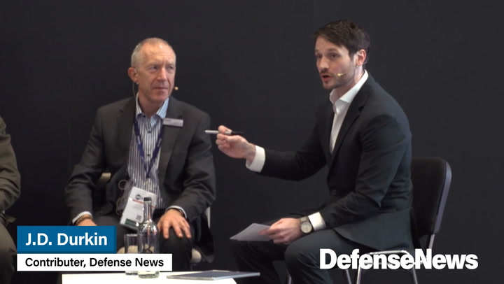 'Video thumbnail for Europe’s industrial base faces urgent call to accelerate readiness'