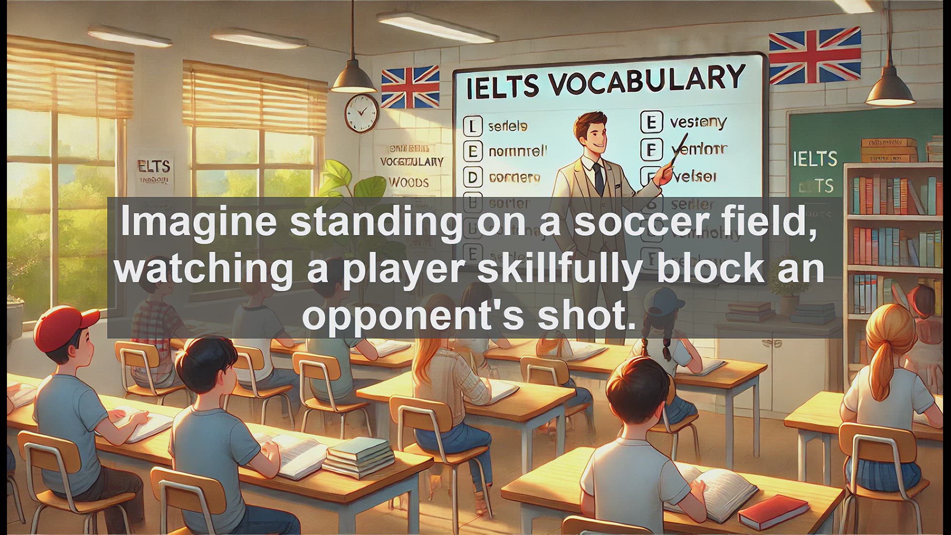 'Video thumbnail for 2500 Must Know IELTS 6.5 Vocabulary - Boost Your IELTS Score: Understanding the Word 'Defender''