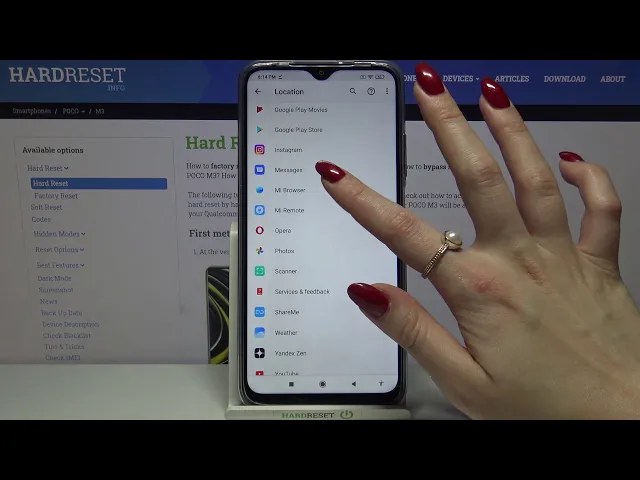 Video thumbnail for How to Manage Applications Permissions in Poco M3 – Operate App Permissions