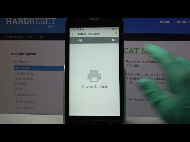 Video thumbnail for How to Connect Printer with CAT S61?